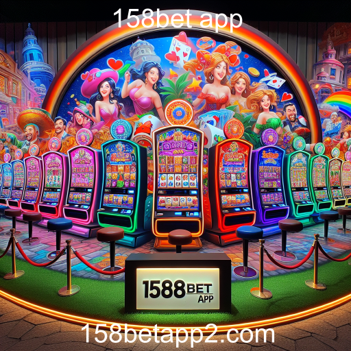 A Magia dos Slots no 158bet App